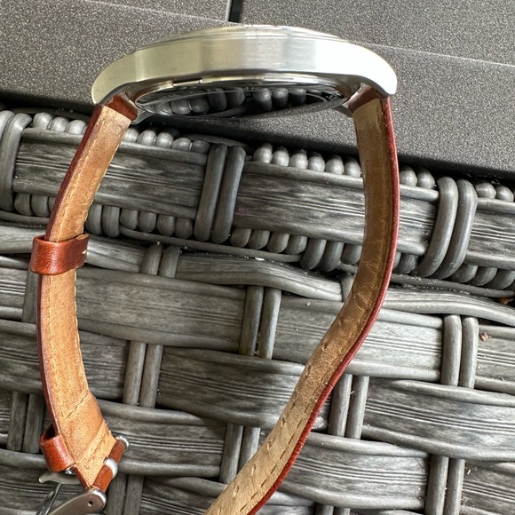 Men's Brown Leather Michael Kors Watch - Picture 6 of 6